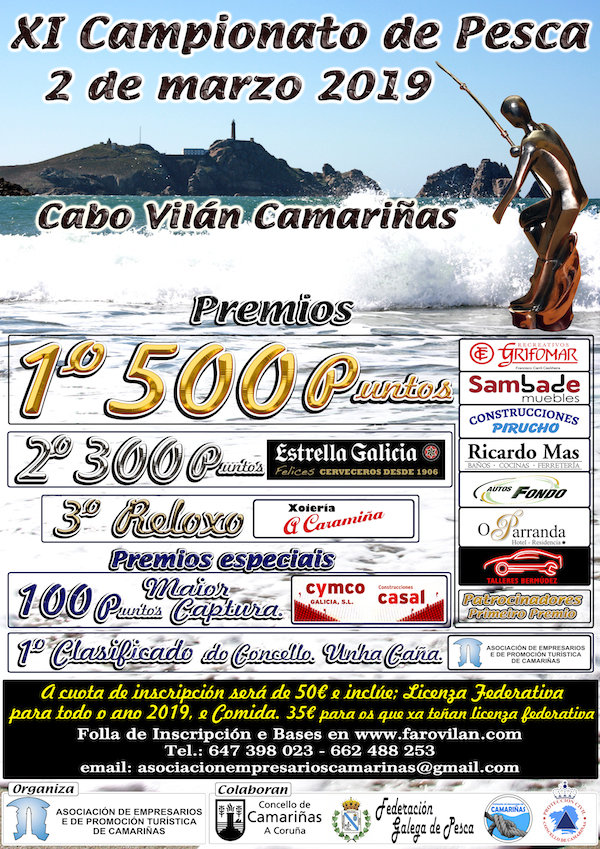 XI Campeonato de pesca 2019