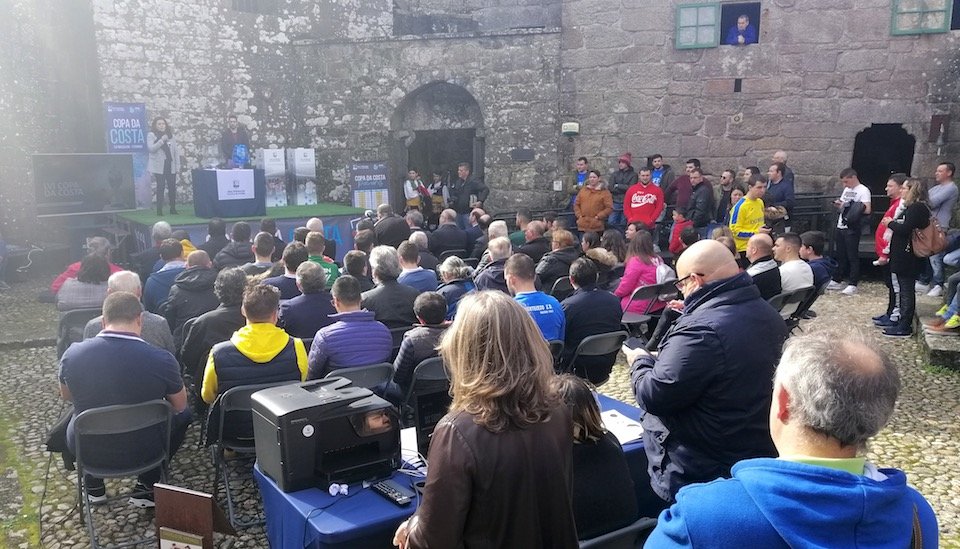Sorteo da Copa da Costa no Castelo de Vimianzo