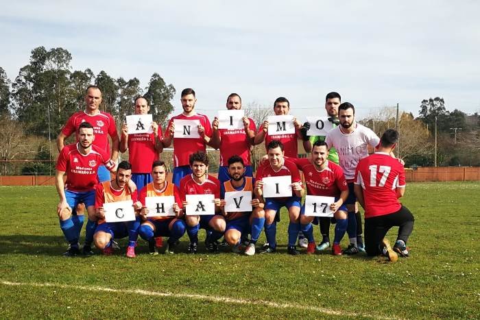 O Castrelo co seu excompañeiro Chavico