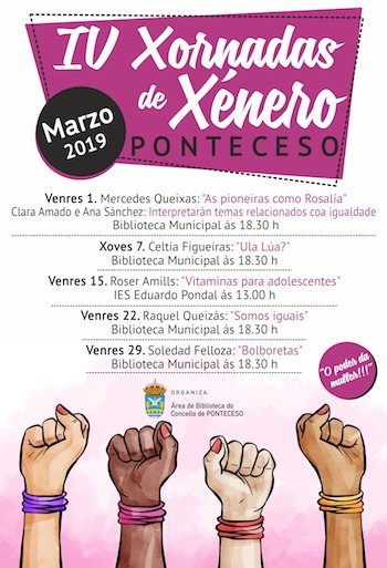 xornadas de xenero Ponteceso 2019