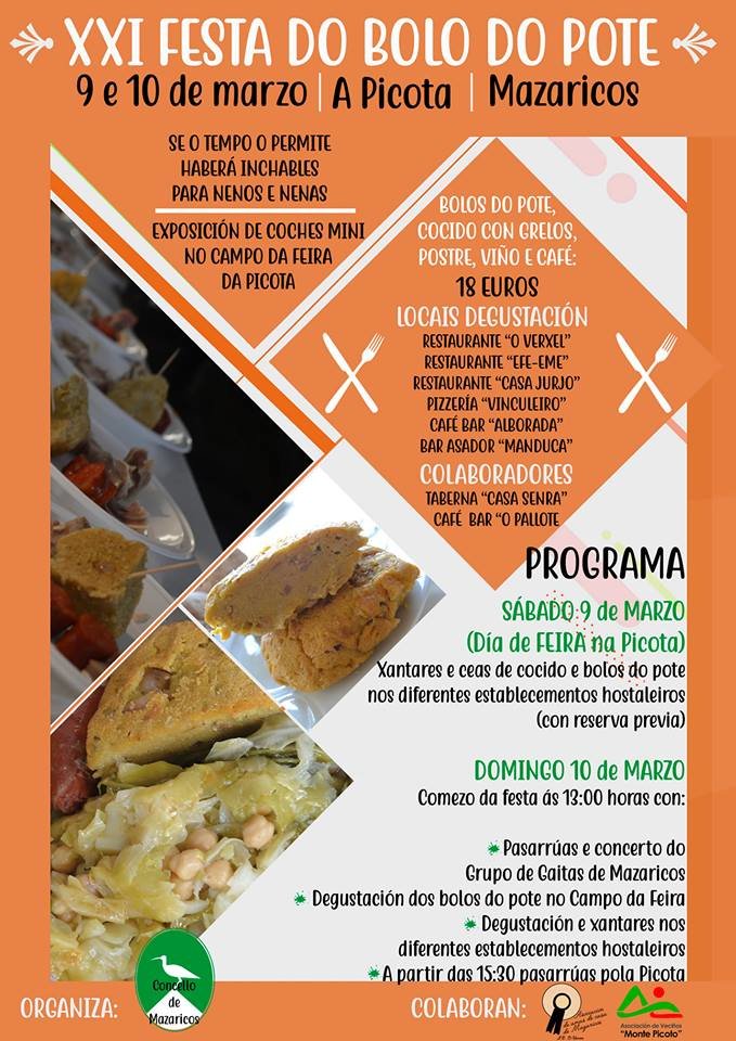 Festa do Bolo do Pote Mazaricos 2019