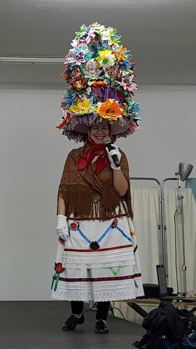 Divina levou o Entroido ao cole Ricardo Tobio copia