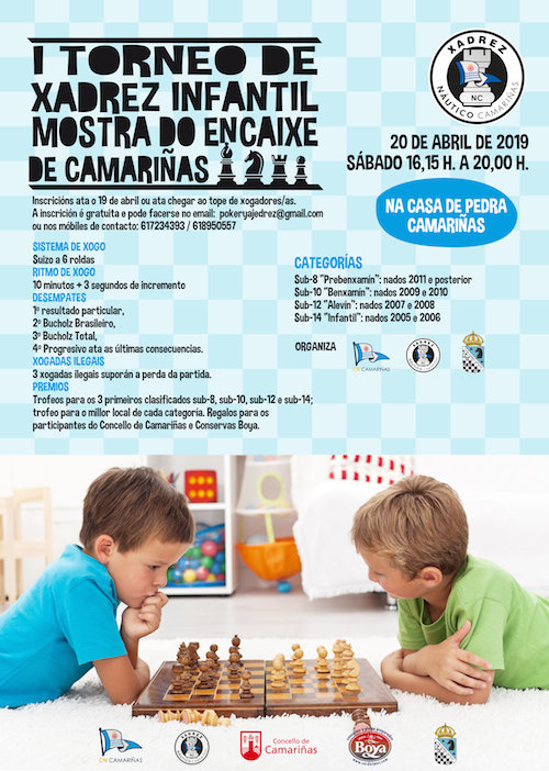 Torneo de Xadrez Mostra do Encaixe de Camarinas 2019