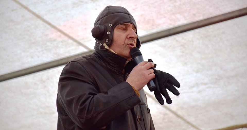 Raul presentador do Entroido de Dumbria