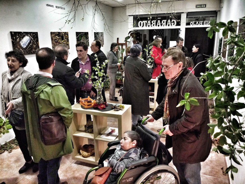 Inauguracion da expo de Isabel Soutullo no Garabato