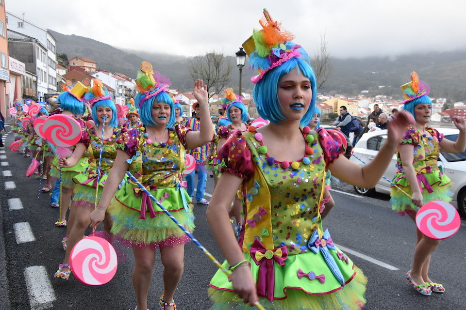 Mundo doce de Candy Lando  no Entroido de Muros-Foto-Xosé Sendón