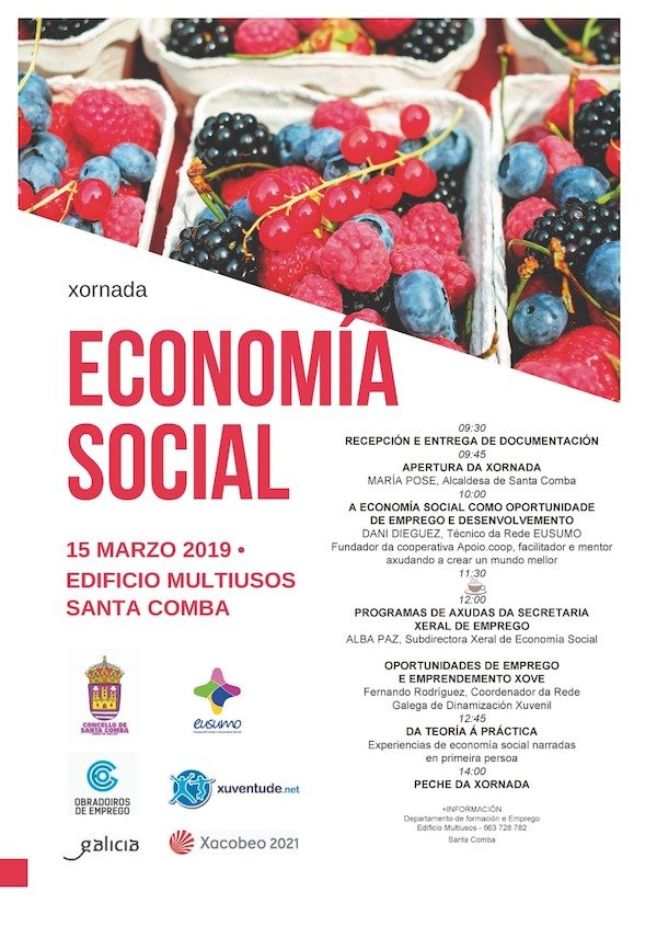Xornada de Economia social en Santa Comba Programa