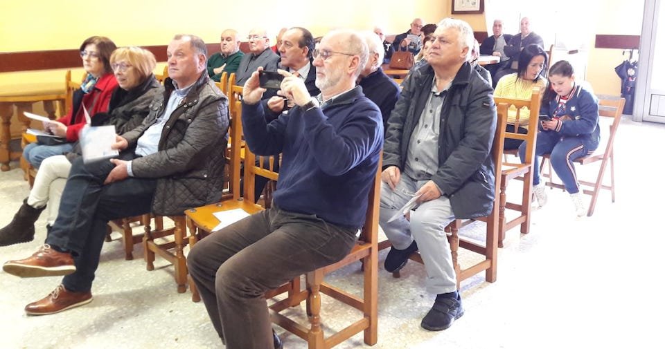 Presentacion na Ponte do Porto
