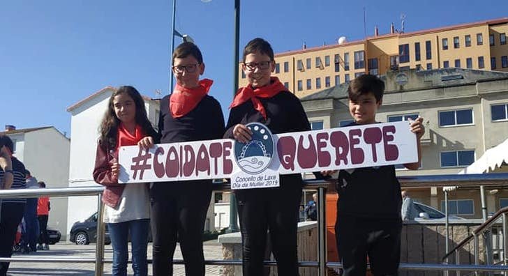 Familias de Laxe mollaronse pola igualdade 2