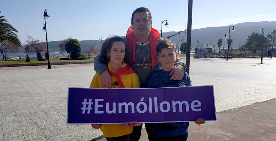 Familias de Laxe mollaronse pola igualdade