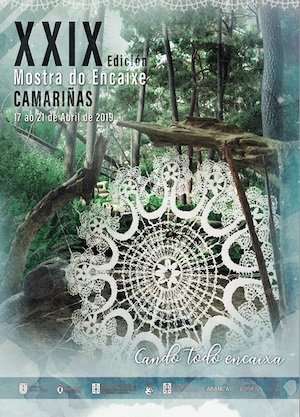 Cartel da Mostra do Encaixe Camarinas 2019