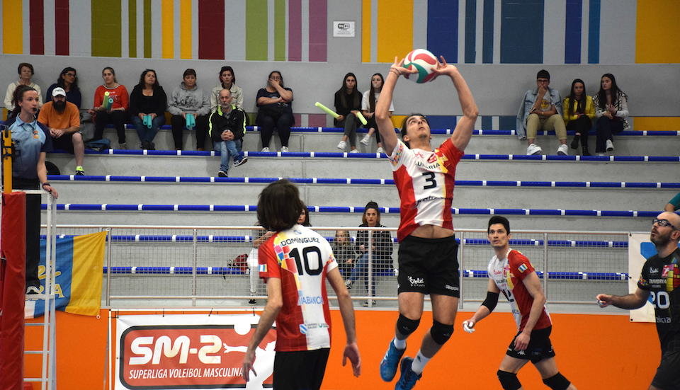 Ultimo choque da liga na SM2 do Volei Dumbria