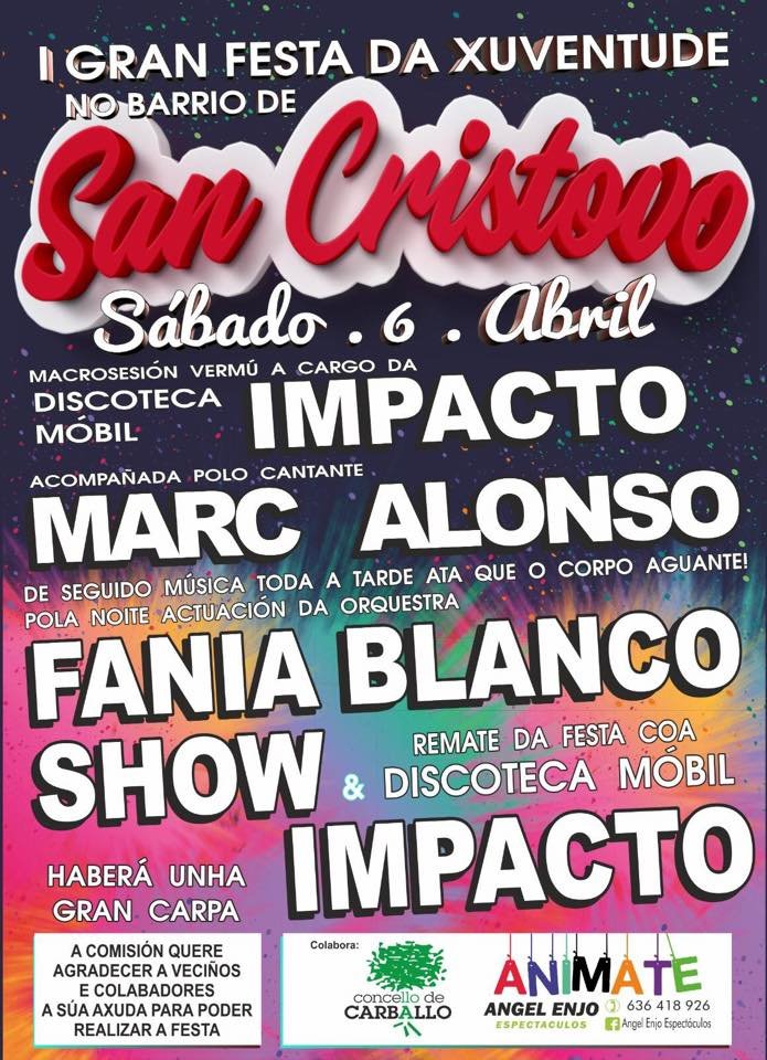 Festas San Cristobo de Baio 2019