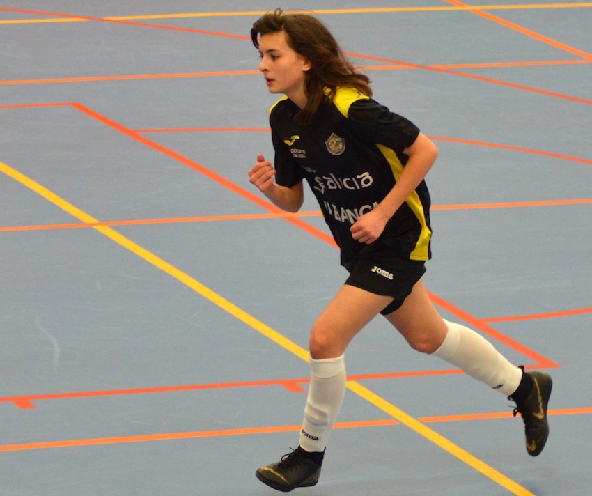 Lu Canosa co filial do Fisober