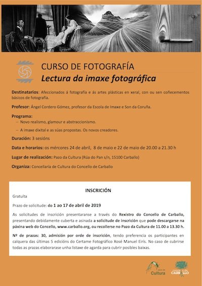 Curso de Fotografia de Carballo
