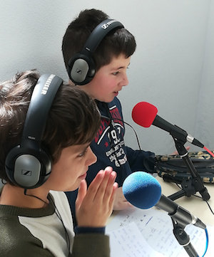 Radio Laretas da Radio na Biblio do CEIP Ricardo Tobio