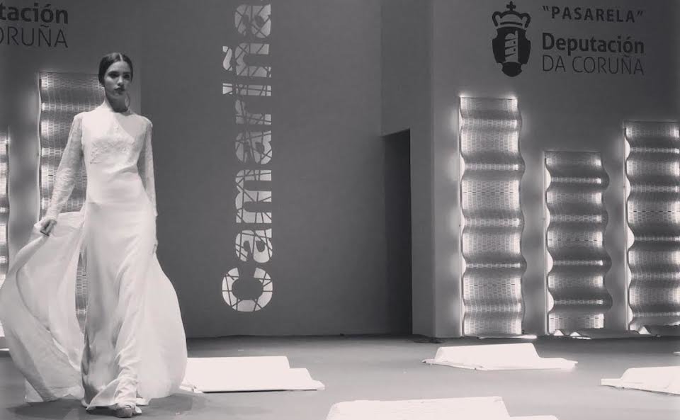 Desenos de Amaya Fdez na Mostra de Encaixe de Camarinas