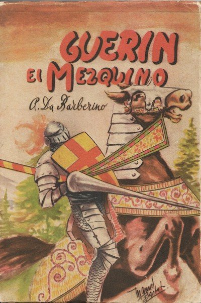 Capa do libro Guerin el Mezquino editado na decada de 1960 por edicions Paulinas