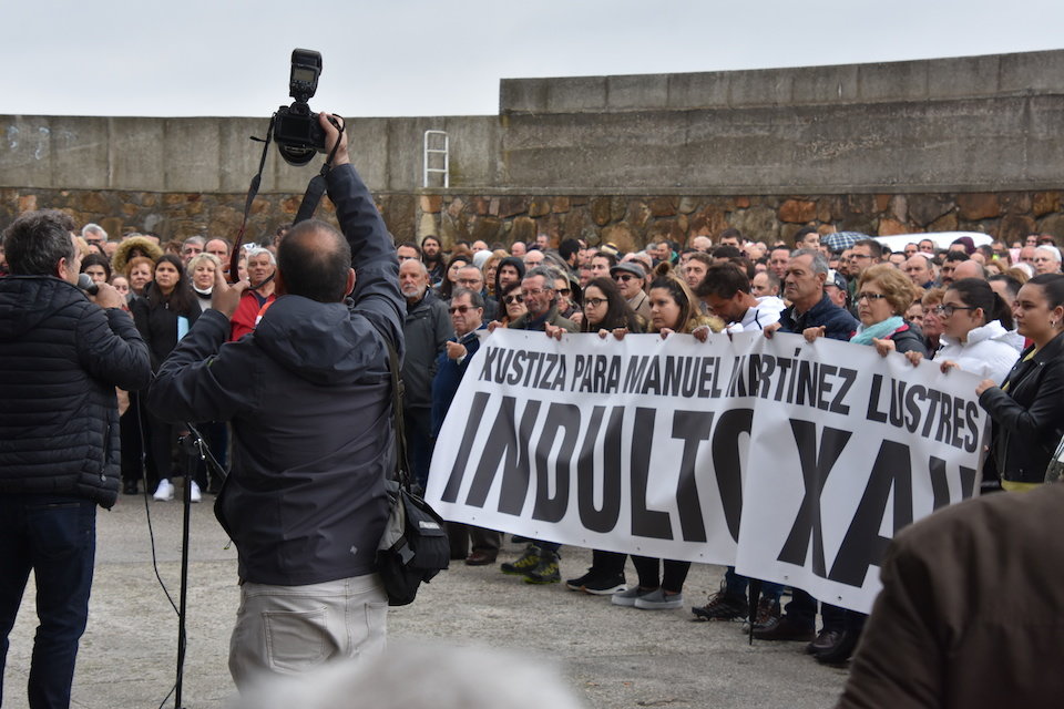 Concentracion en Lira polo indulto de Manuel de Talelo-Foto-Xose Sendon 2