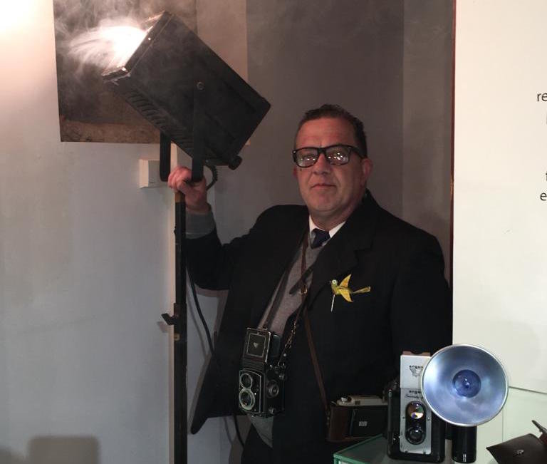 Pepe Penabade facendo visitas tetralizadas de Jose Vidal