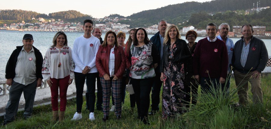 Lista do PSOE de Muros eleccions municipais 2019