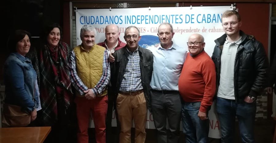 Lista de Cidadania Independiente de Cabana Eleccions Municipais 2019