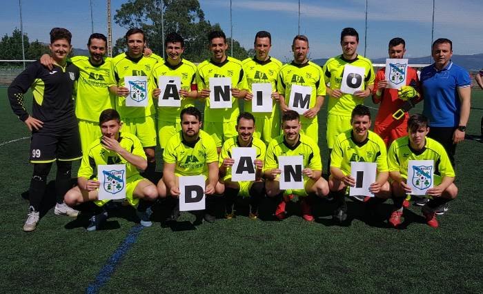 Sporting Zas apoiando a Dani Mato