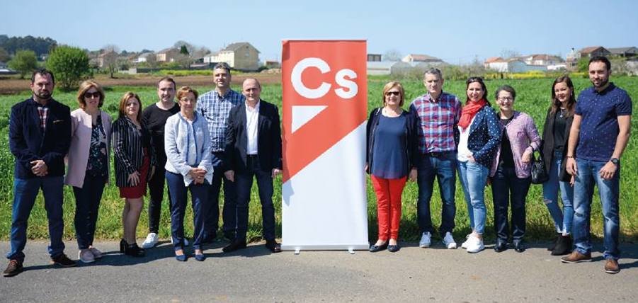 Candidatura Ciudadanos Coristanco eleccions municipais 2019