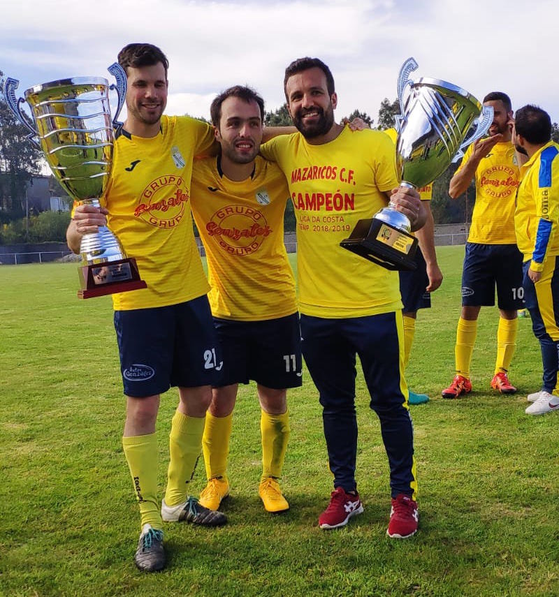 Celebracion do titulo da Liga da Costa en Mazaricos-Foto-Jorge Gorrion 2