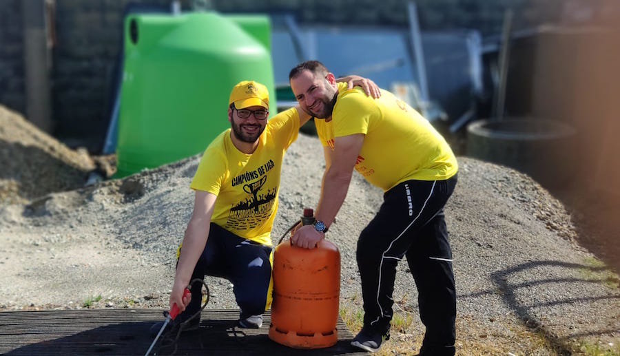 Celebracion do titulo da Liga da Costa en Mazaricos-Foto-Jorge Gorrion 5