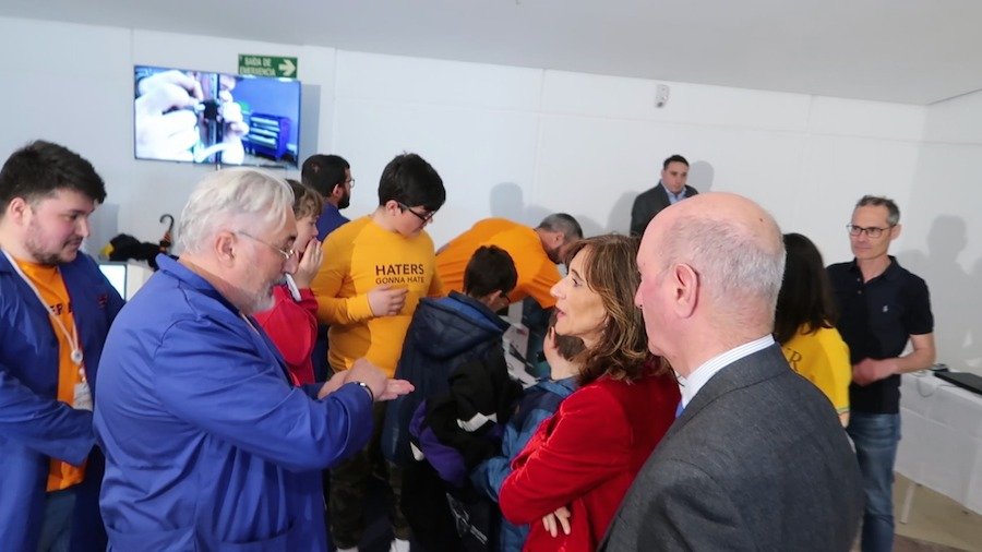 Aula Makers do IES Monte Neme no Congreso FP Innova Galicia