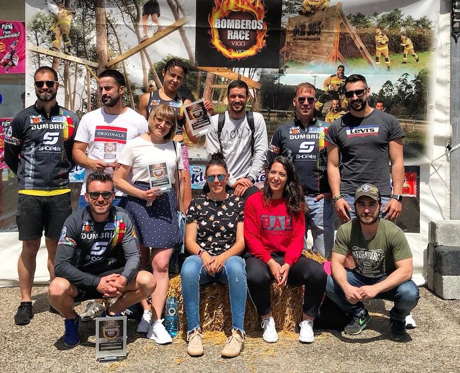 Familia DAfit ConcoBox na Bombeiros Race Vigo