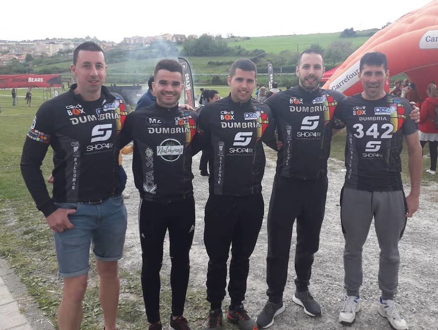 Equipo ConcoBox na Bear Challenge de Asturias