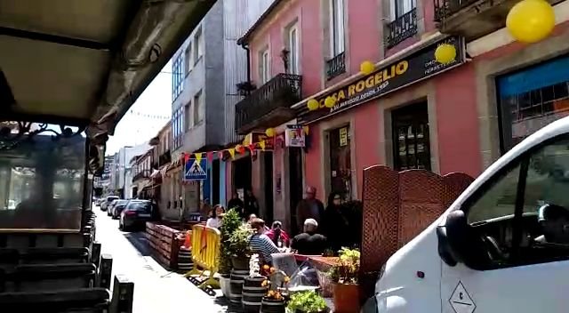 O Tren Turistico por Baio ten a pelota