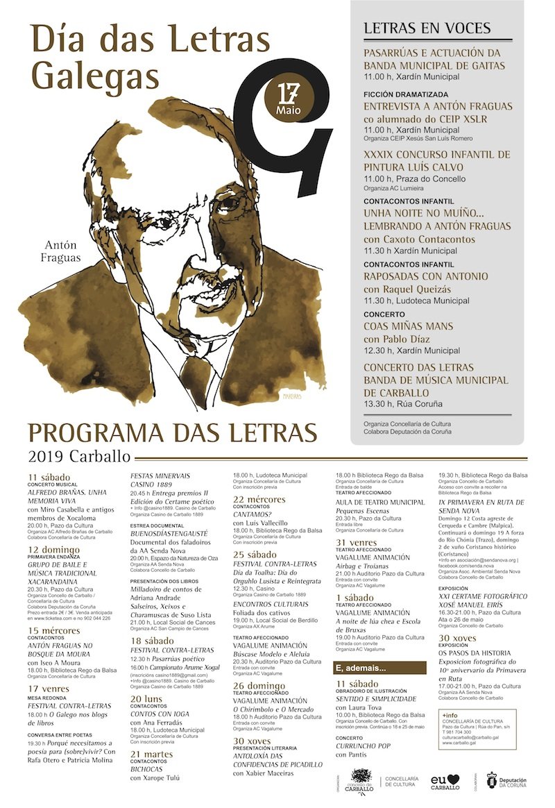 Programa Das Letras Galegas 2019 Carballo
