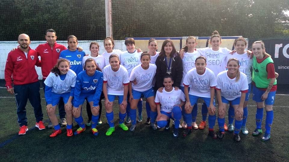 O Bergan feminino coa capitana Seo