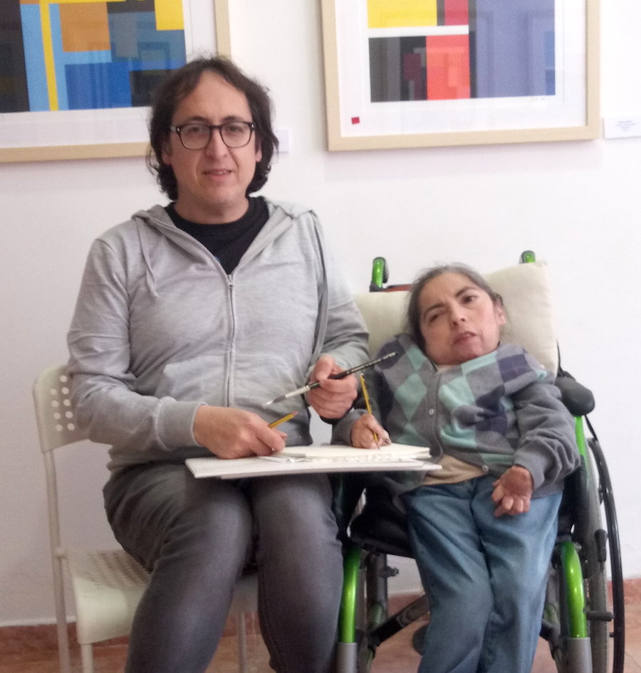 Mon Lendoiro e Milagros Cotelo unen historia no Estudo Garabto