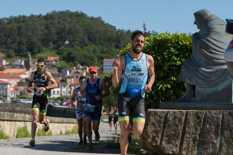 Manu Dosil no Triatlon Muros
