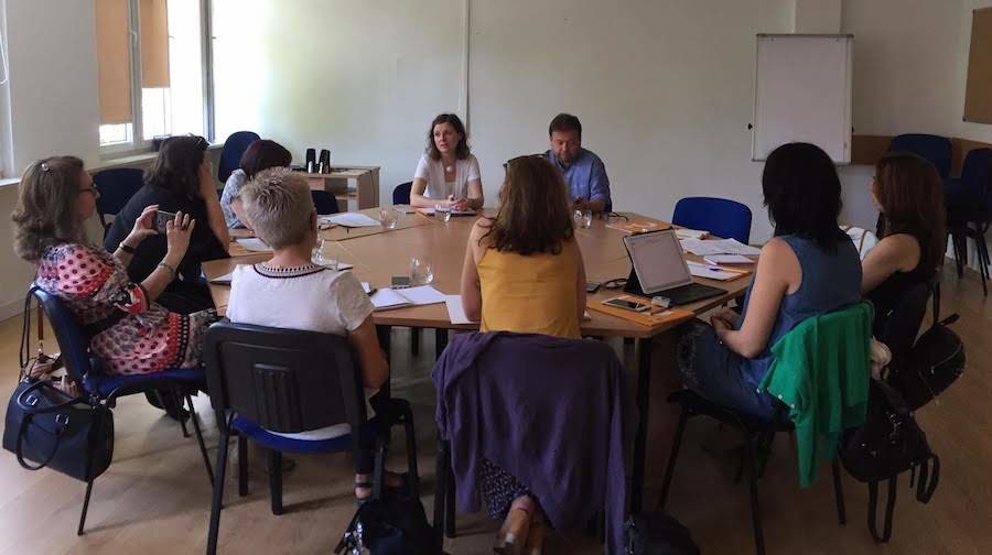 Reunion de traballo no marco do Erasmus de directores