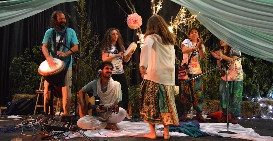 Imaxe do Festival Shamti ON do ano pasado en Santa Comba 2