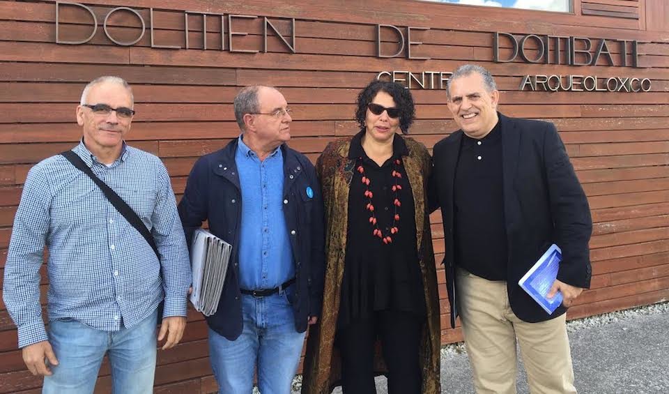 Membros do CFR con Angélica Sátiro