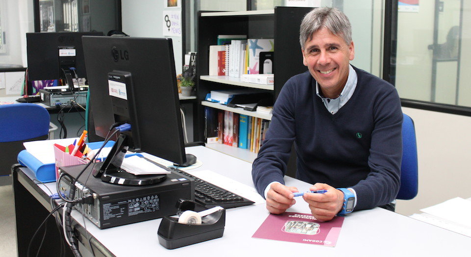 Orientador laboral de COGAMI Iván Lamela