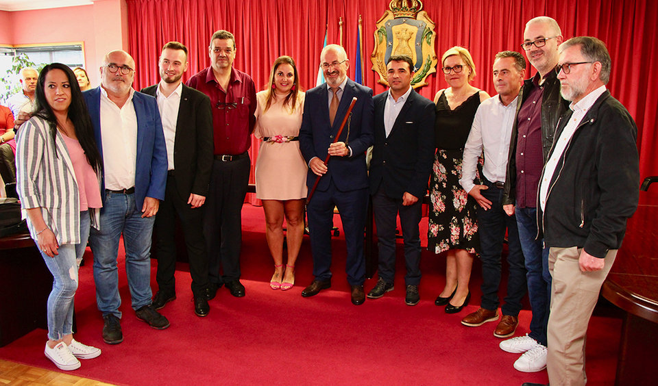 A nova corporación laxense