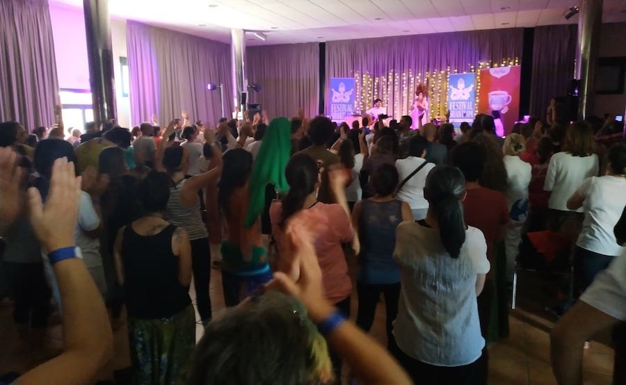 Clausura do Festival Shanti OM