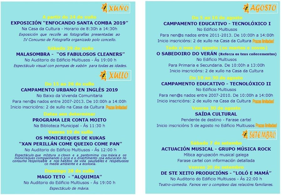 Veran Campamento Santa Comba 2