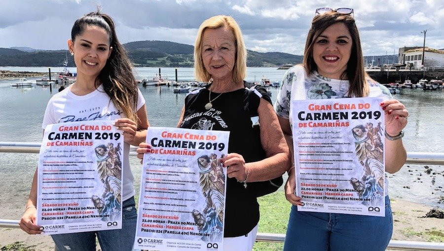 CARTEL CEA DO CARME Camarinas 2019