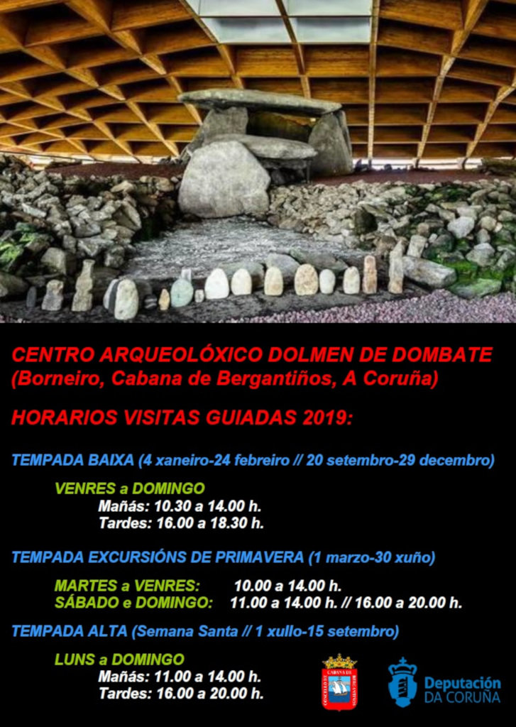 Horario de Visitas do Centro Arqueoloxico de Dombate