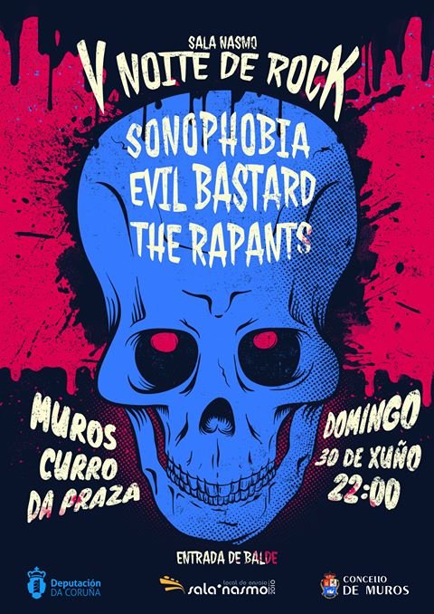 V noite ROck da Sala Nasmo Muros