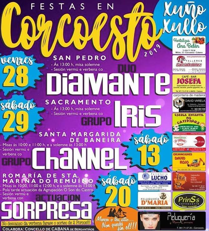Festas de Corcoesto 2019
