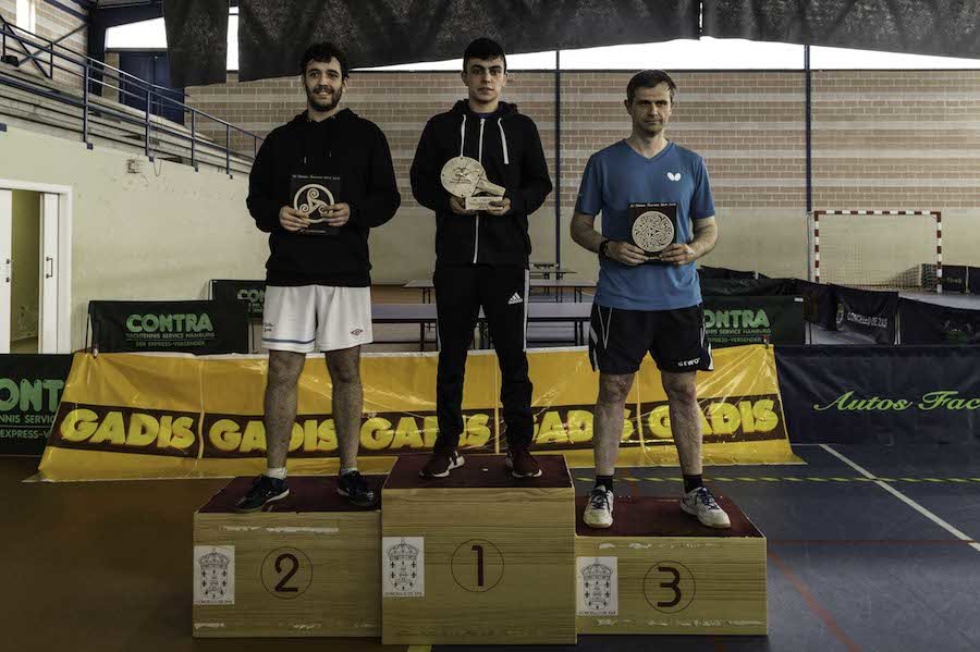 Podium categoria A do TOrneo Ponciano Nieto